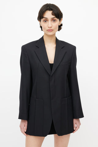 Jacquemus Fall 2021 Black La Veste D
Homme Blazer