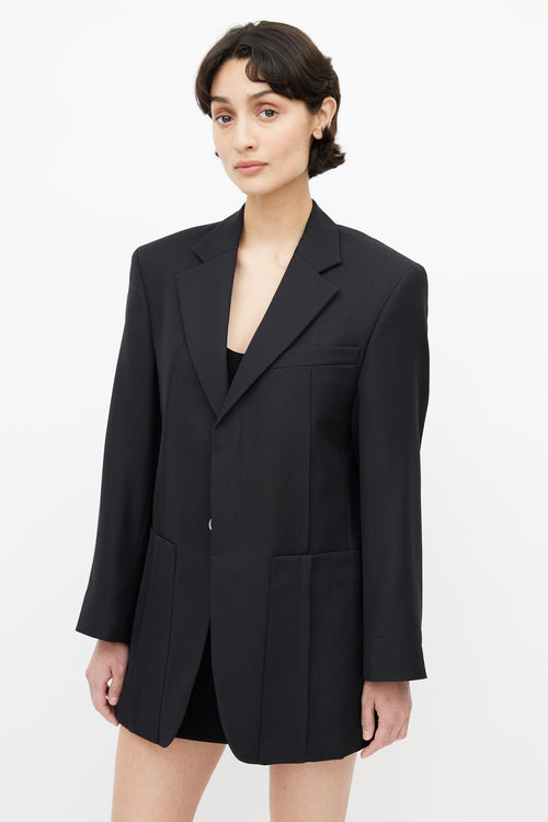 Jacquemus Fall 2021 Black La Veste D
Homme Blazer