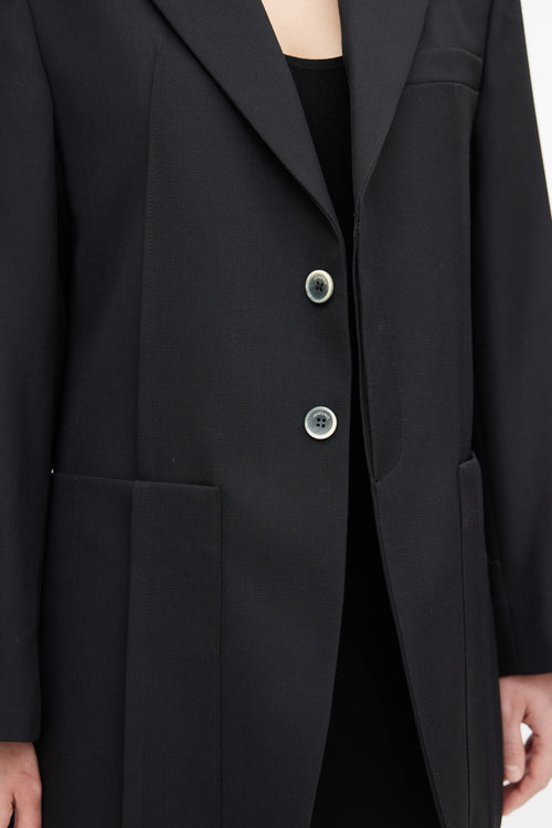 Jacquemus Fall 2021 Black La Veste D
Homme Blazer