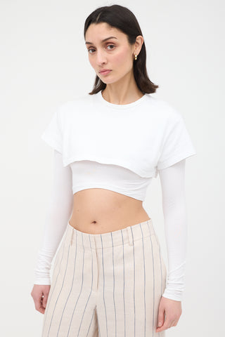 Jacquemus Le Double Layered T-Shirt