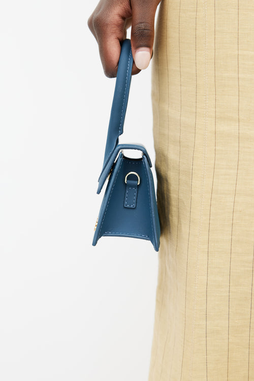 Jacquemus Navy Le Chiquito Crossbody Bag