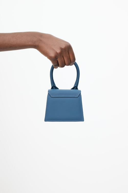 Jacquemus Navy Le Chiquito Crossbody Bag