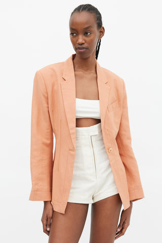 Jacquemus Orange Hemp L
Amour Blazer