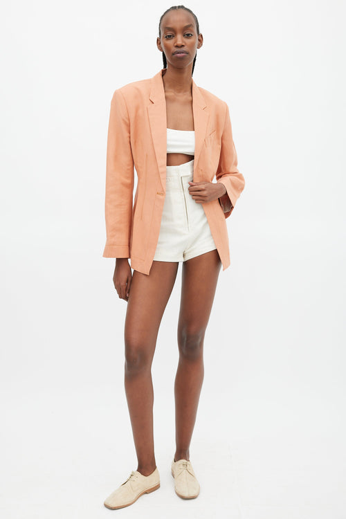 Jacquemus Orange Hemp L
Amour Blazer