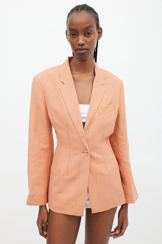 Jacquemus Orange Hemp L
Amour Blazer