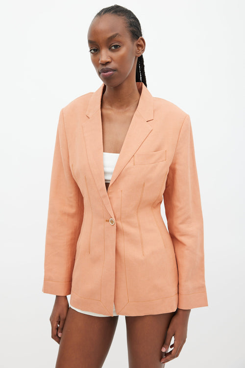 Jacquemus Orange Hemp L
Amour Blazer