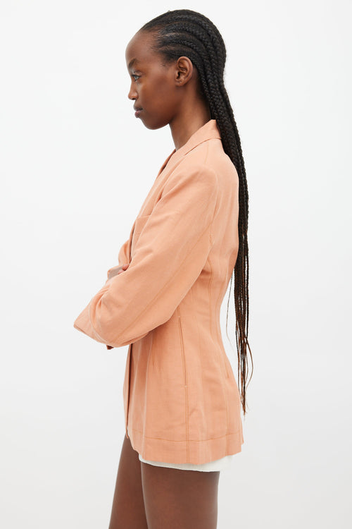 Jacquemus Orange Hemp L
Amour Blazer