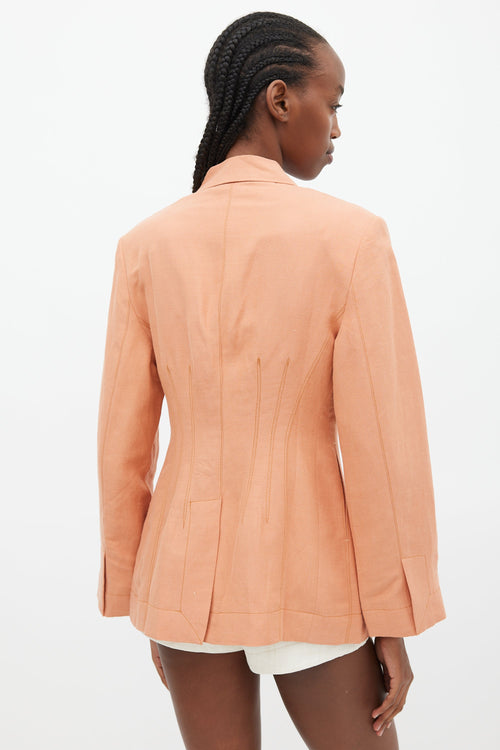 Jacquemus Orange Hemp L
Amour Blazer