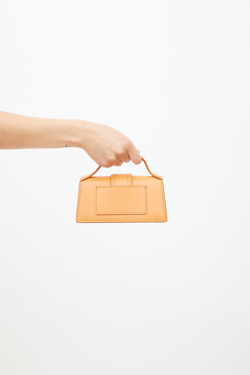 Jacquemus Orange Le Raphia Le Bambino Crossbody Bag