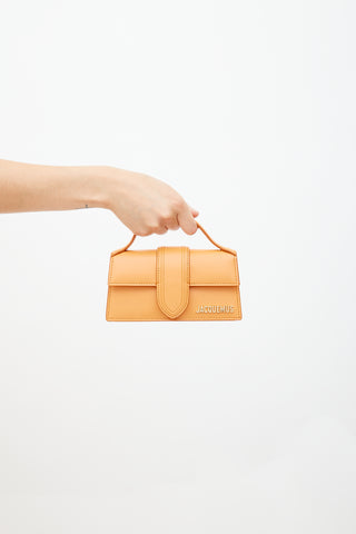 Jacquemus Orange Le Raphia Le Bambino Crossbody Bag