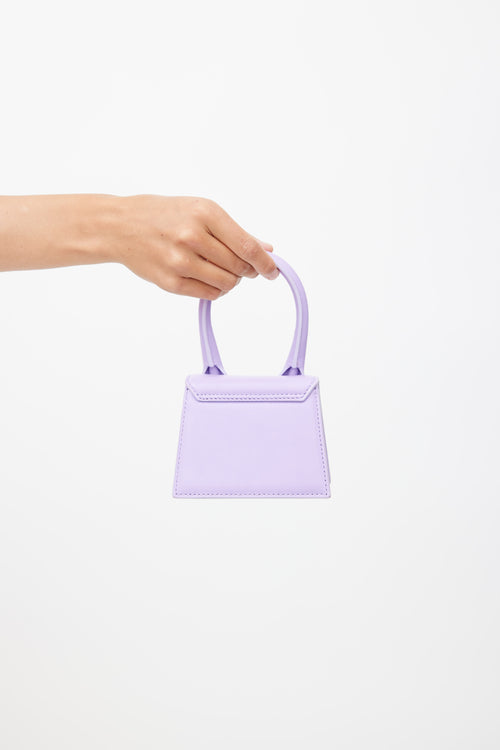 Jacquemus Pastel Purple Le Chiquito Bag