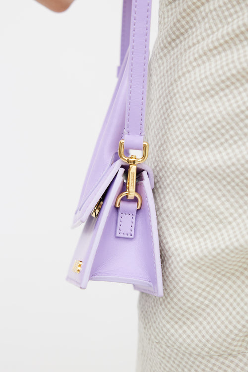 Jacquemus Pastel Purple Le Chiquito Bag