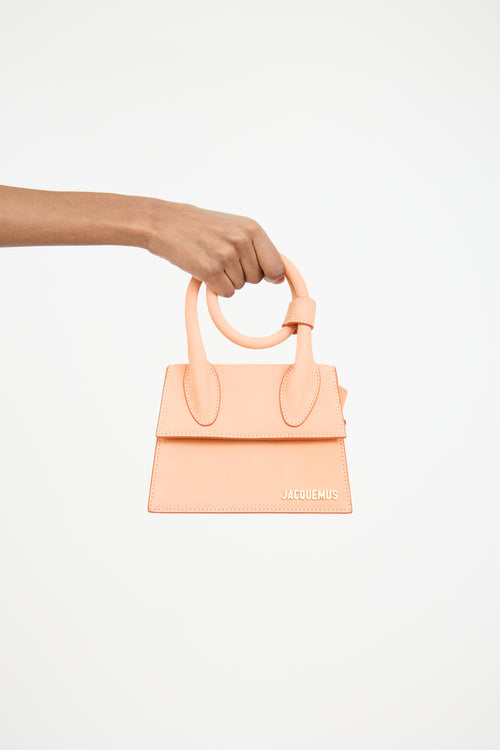 Jacquemus Orange Chiquito Noeud Bag