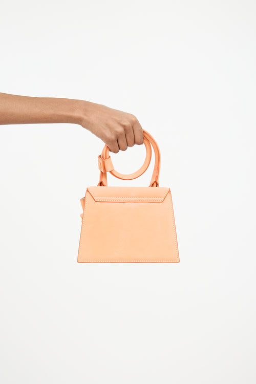 Jacquemus Orange Chiquito Noeud Bag