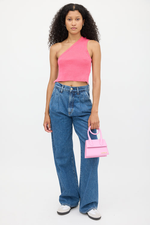 Jacquemus Pink Le Chiquito Noeud Bag