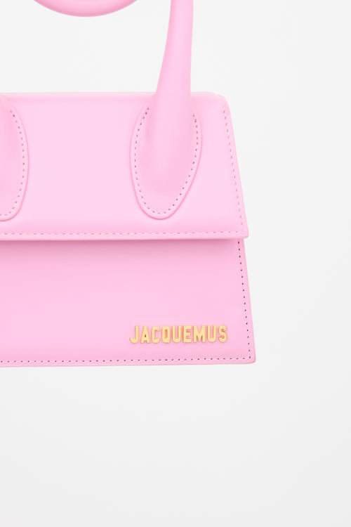 Jacquemus Pink Le Chiquito Noeud Bag