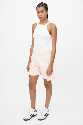 Jacquemus Pink Zip Off Cargo Pant