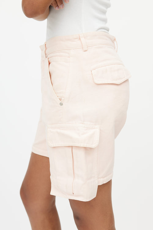 Jacquemus Pink Zip Off Cargo Pant