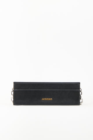 Jacquemus Black Leather Le Ciuciu Bag