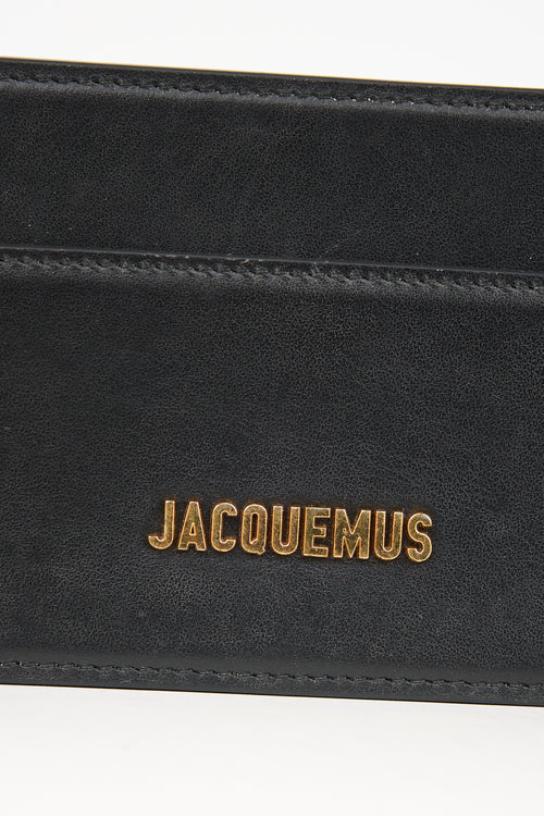 Jacquemus Black Leather Le Ciuciu Bag