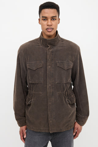 James Perse Corduroy Utility Jacket