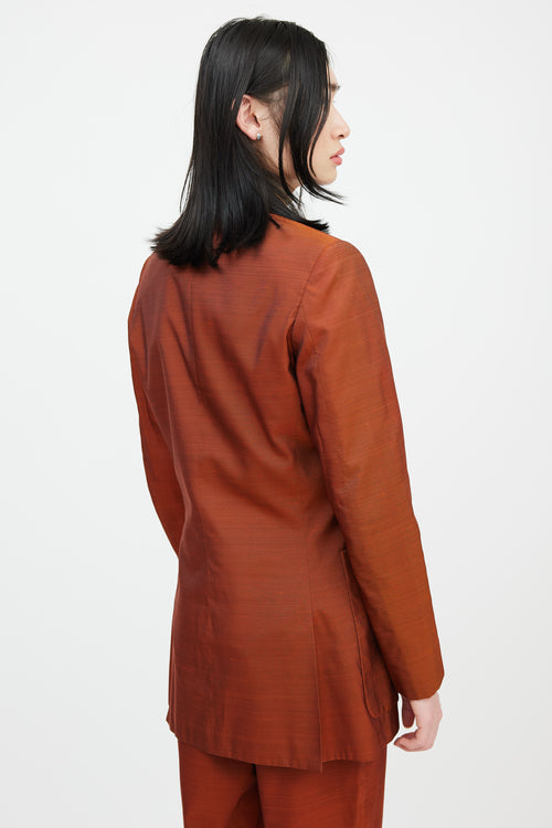 Jean Paul Gaultier Classique Burnt Orange Four Pocket Suit