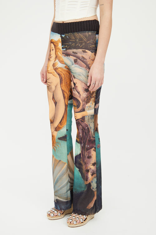 Jean Paul Gaultier Multi Tulle Long Pant