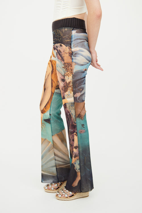 Jean Paul Gaultier Multi Tulle Long Pant