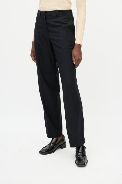 Jil Sander Black Wool Suit