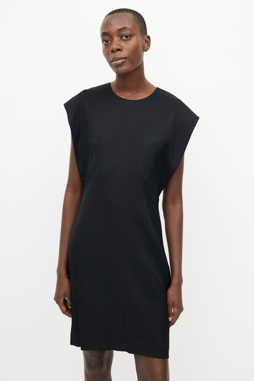 Jil Sander Black Midi Dress