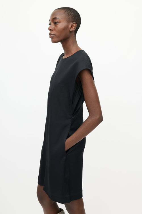 Jil Sander Black Midi Dress