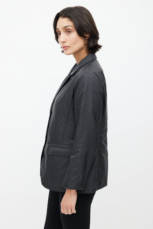 Jil Sander Black Nylon Blazer