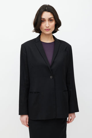 Jil Sander Black Wool Blazer