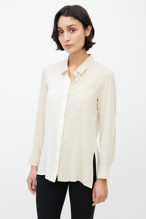 Jil Sander Cream Button Up Shirt