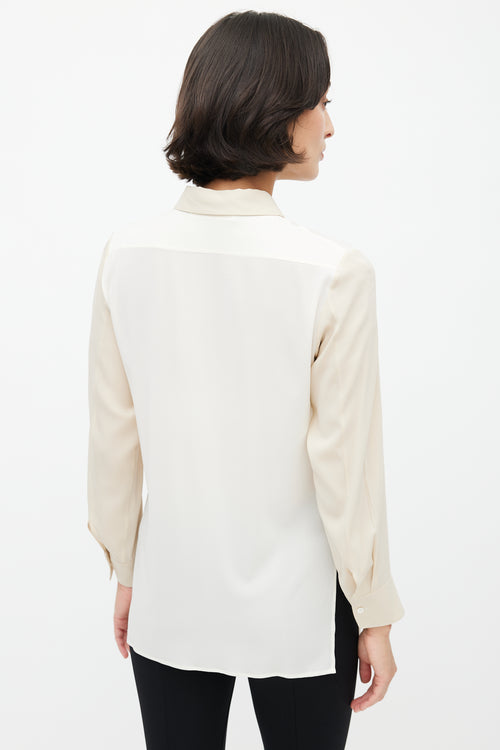 Jil Sander Cream Button Up Shirt