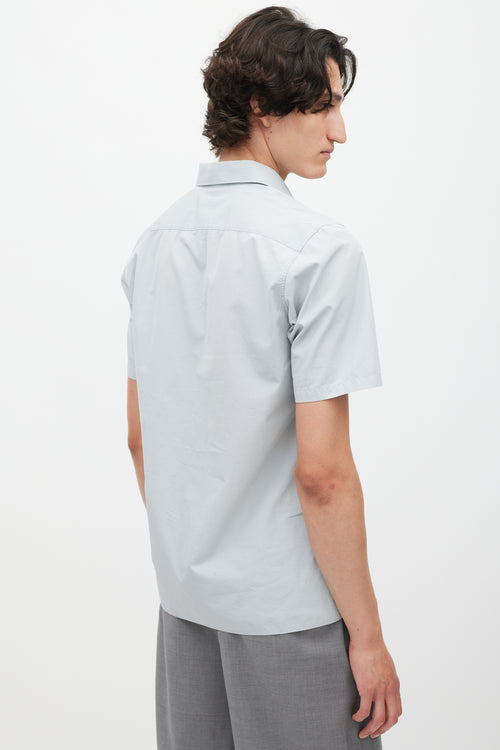 Jil Sander Grey Poplin Shirt