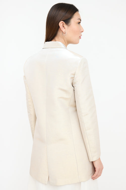 Jil Sander Metallic  Coat