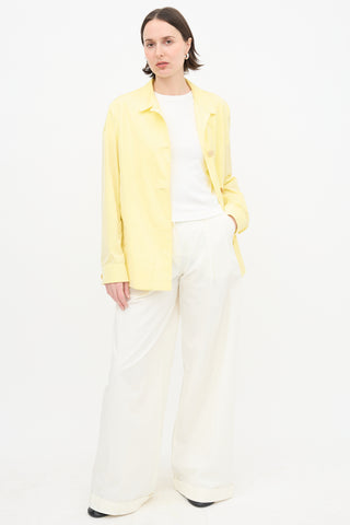 Jil Sander Nylon Button Up Jacket