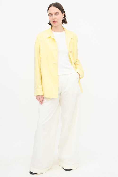 Jil Sander Nylon Button Up Jacket