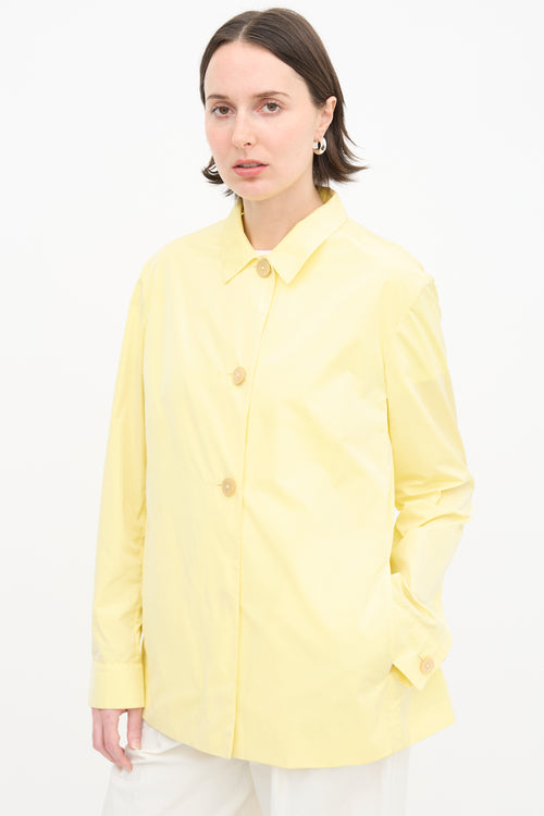 Jil Sander Nylon Button Up Jacket