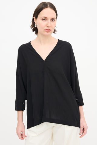 Jil Sander V-Neck Tunic Top