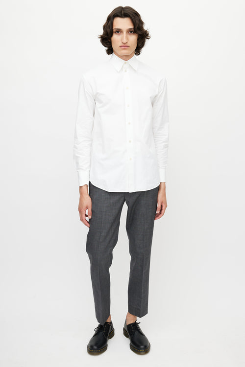 Jil Sander White Poplin Shirt