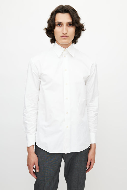 Jil Sander White Poplin Shirt