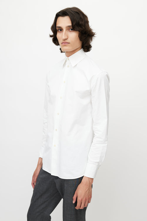 Jil Sander White Poplin Shirt