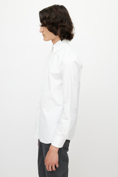 Jil Sander White Poplin Shirt