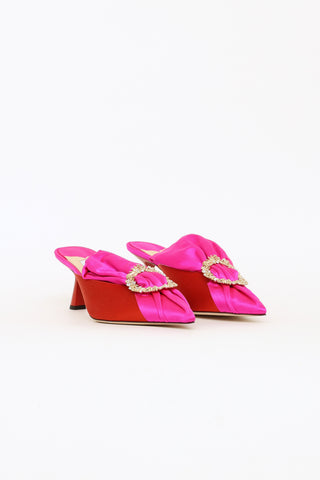 Jimmy Choo Fuchsia 
Chilli Lulla 65 Pumps