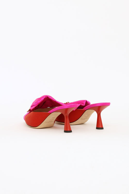 Jimmy Choo Fuchsia 
Chilli Lulla 65 Pumps