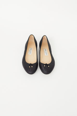 Black Sparkle Jennie Ballet Flat