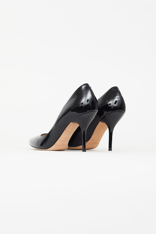 Jimmy Choo Black Patent Esme Pump