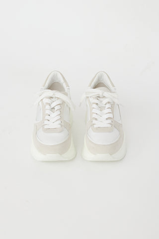 Jimmy Choo White 
Grey Raine Chunky Sneaker